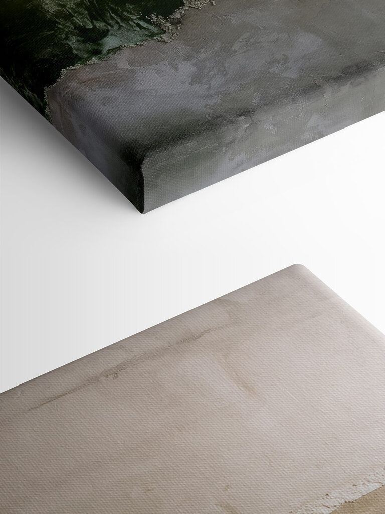 Wall with a few layers of cement