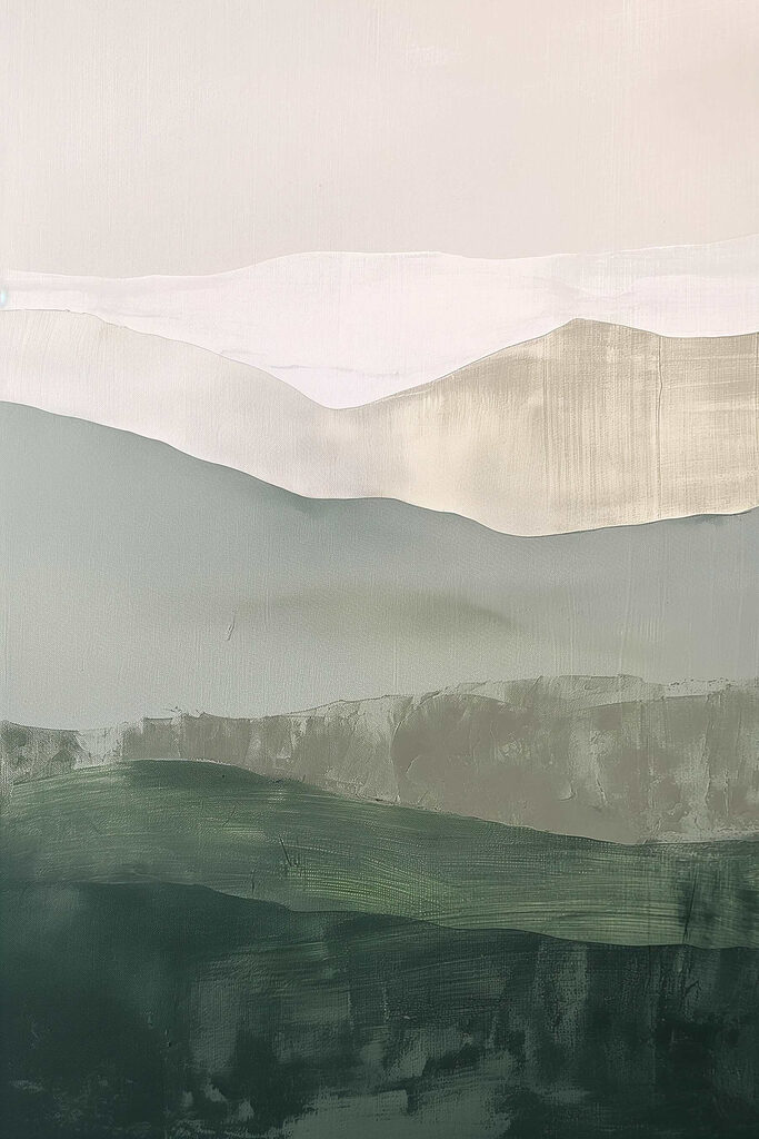 Painting of a landscape Painting of a landscape