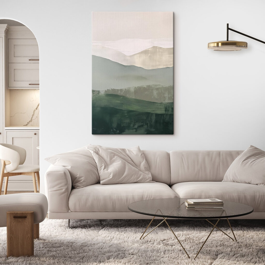 Painting of a landscape Painting of a landscape