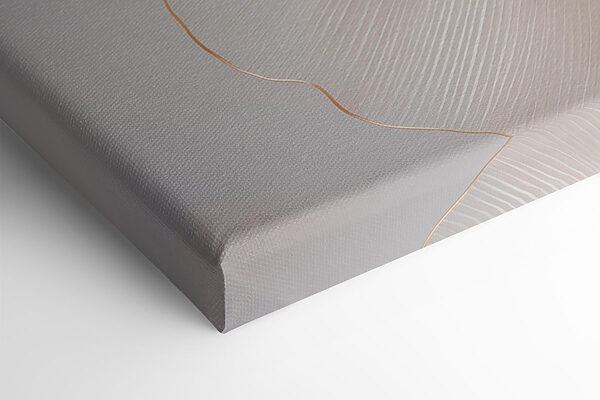 Delicate curves in soft tones
