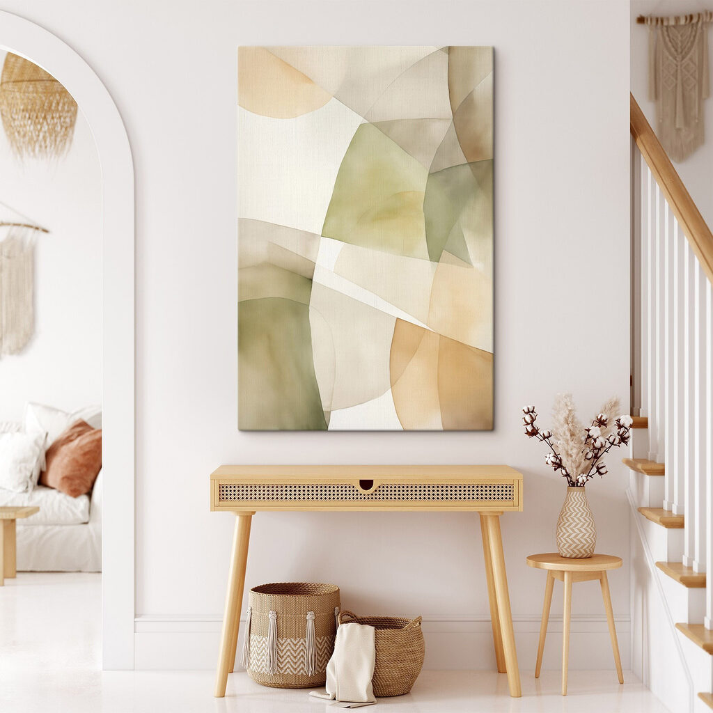 Gentle curves in soothing colors Gentle curves in soothing colors