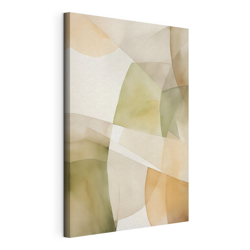 Gentle curves in soothing colors Gentle curves in soothing colors