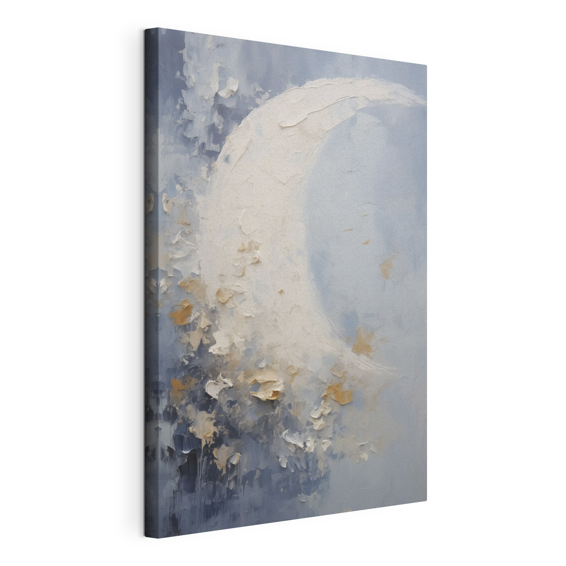 Painting of a moon Painting of a moon