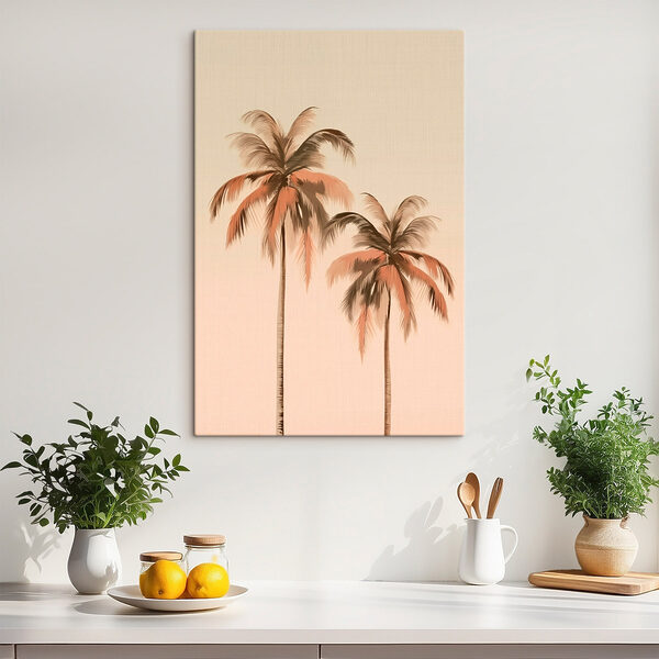 Group of palm trees