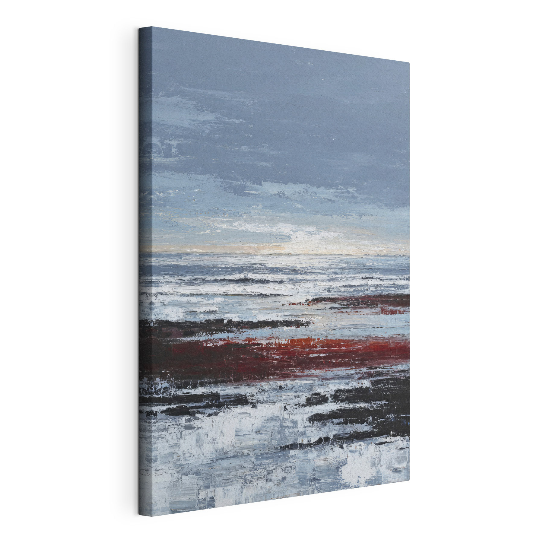 Painting of a beach