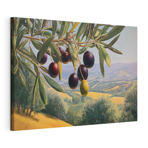 Quadri Dipinto raffigurante un albero con dei frutti
