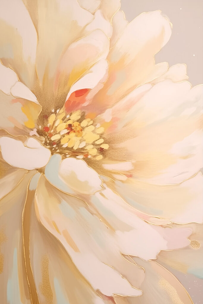 Painting of a flower