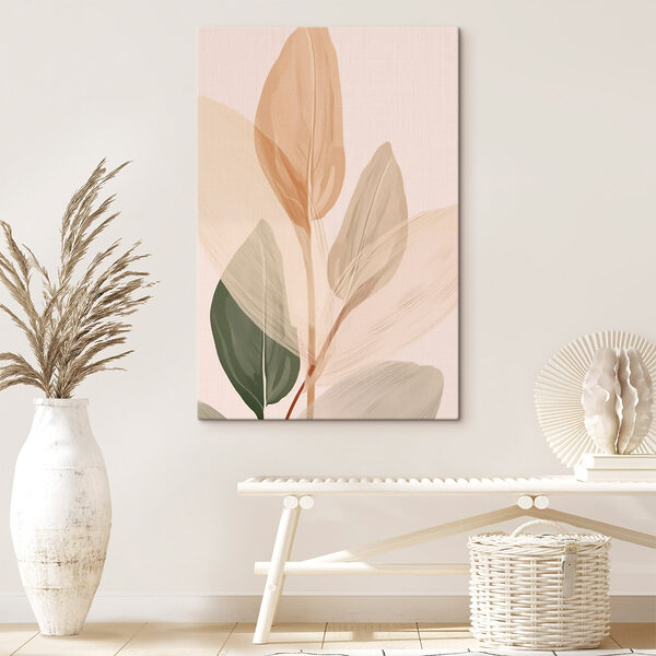 Soft hues of delicate leaves Soft hues of delicate leaves
