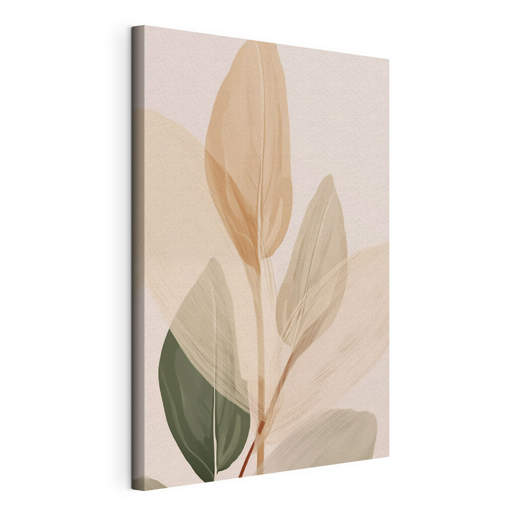 Soft hues of delicate leaves Soft hues of delicate leaves