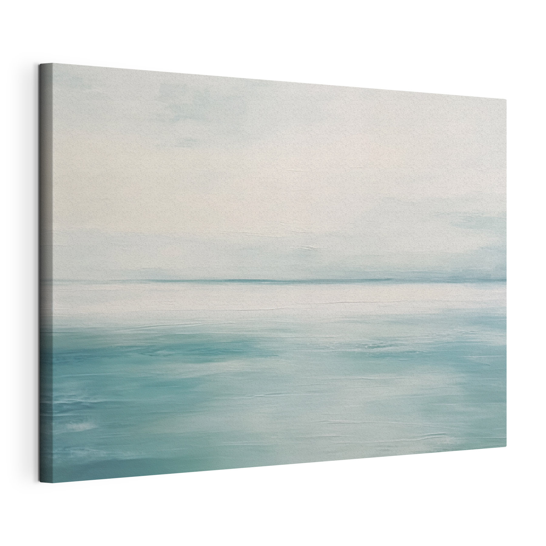 Calm ocean with a cloudy sky