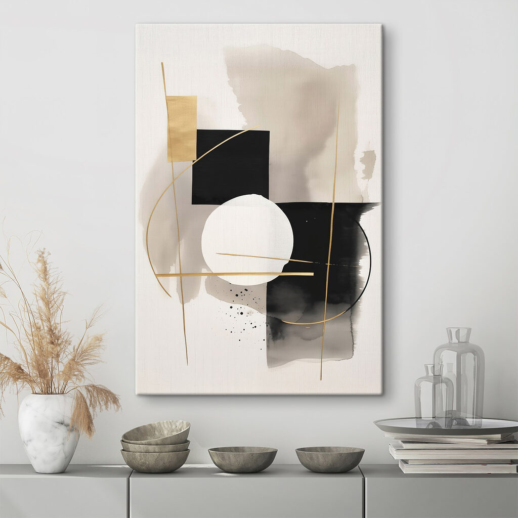 Minimalistic abstract design in neutral tones Minimalistic abstract design in neutral tones