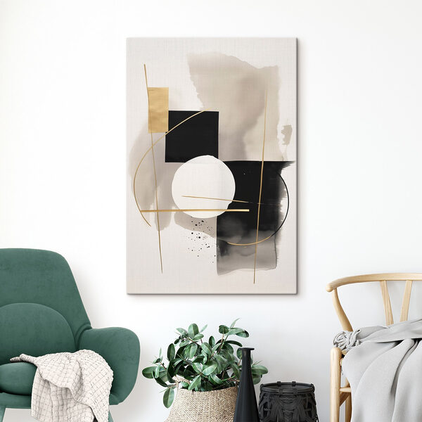 Minimalistic abstract design in neutral tones Minimalistic abstract design in neutral tones