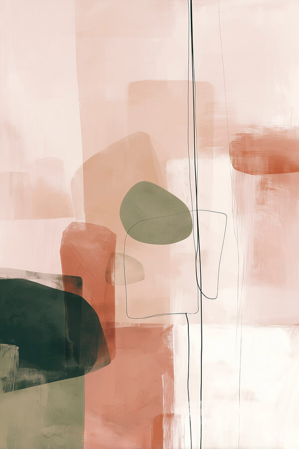 Painting of different shapes and colors