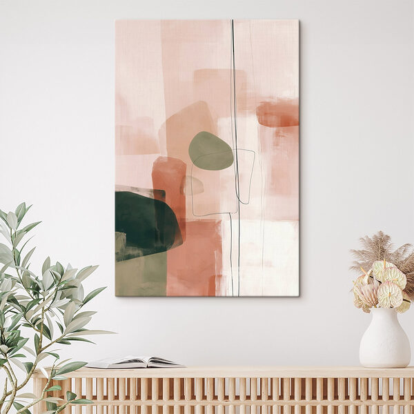 Painting of different shapes and colors