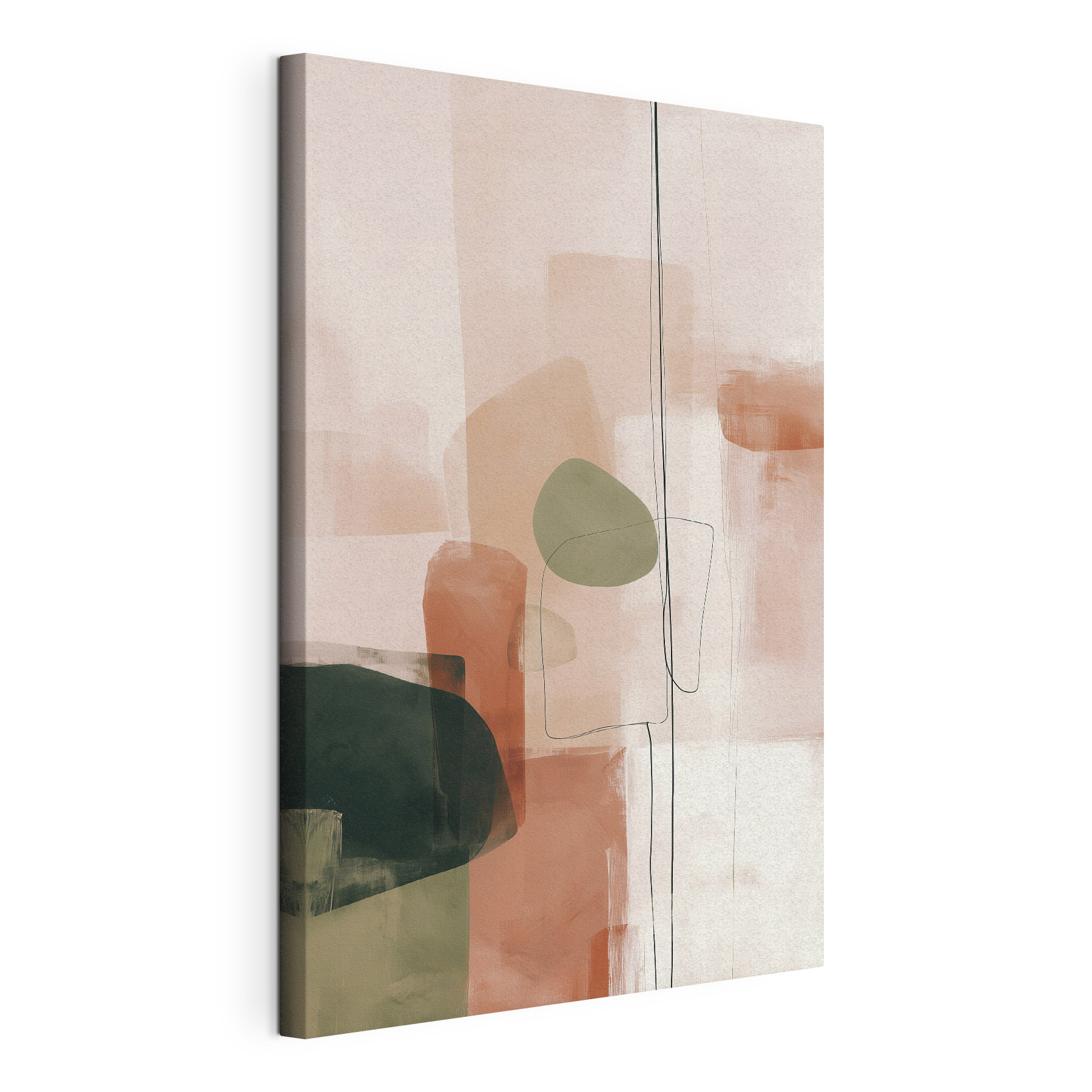 Painting of different shapes and colors