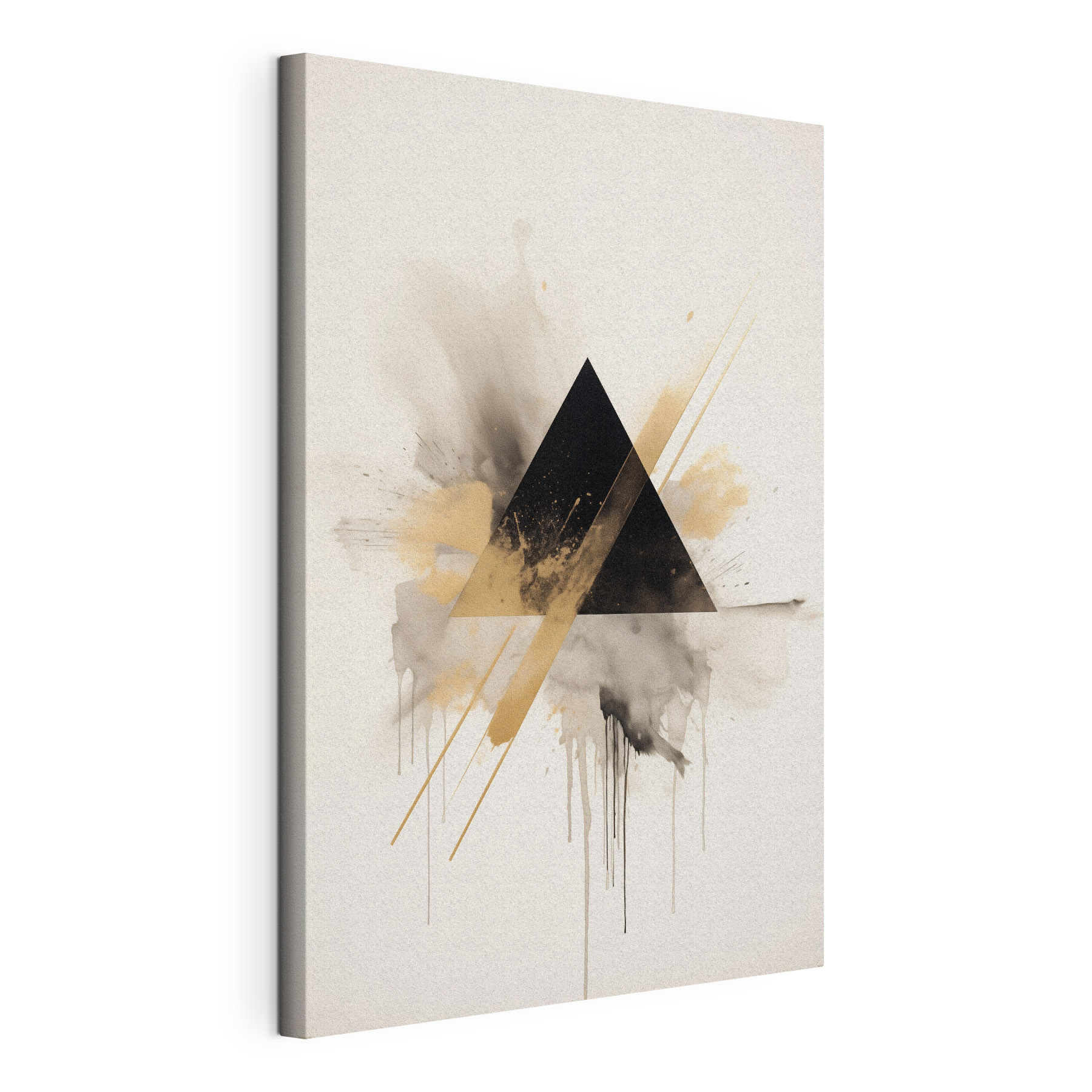 Abstract shapes in muted colors