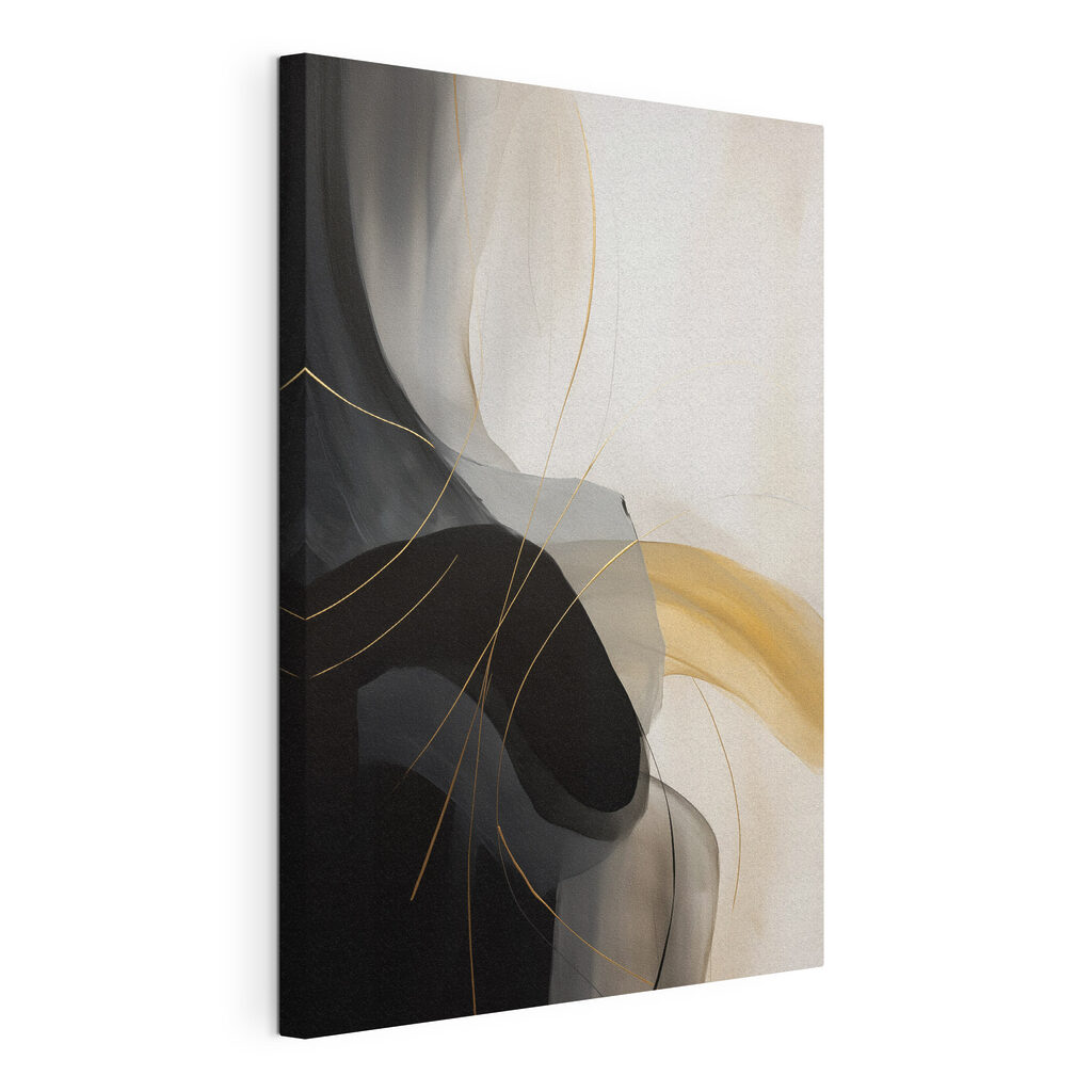 Abstract lines in soft colors