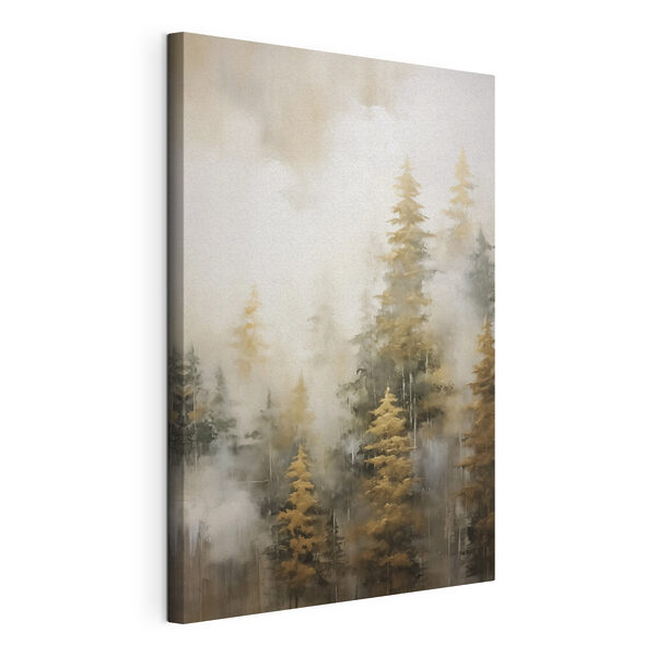 Quadri Foresta nebbiosa con alberi (COD: s46672) Quadri Quadri Foresta nebbiosa con alberi (COD: s46672)