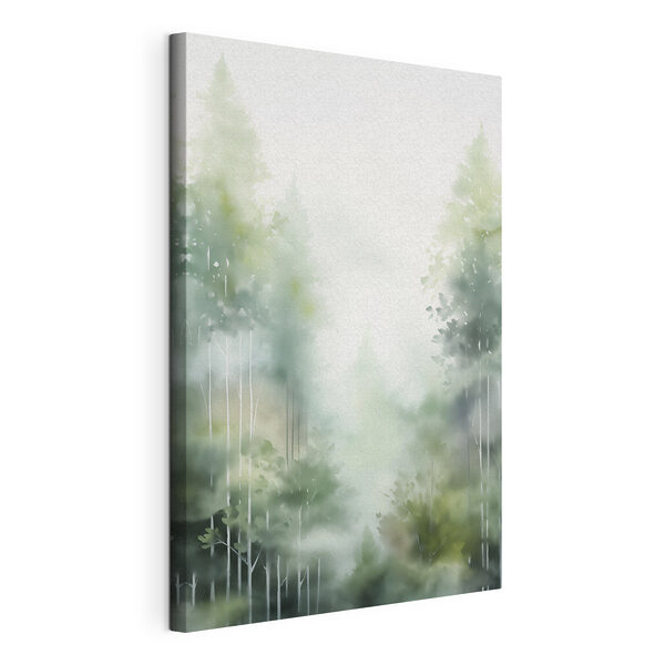 Quadri Dipinto di alberi nella nebbia (COD: s46689) Quadri Quadri Dipinto di alberi nella nebbia (COD: s46689)