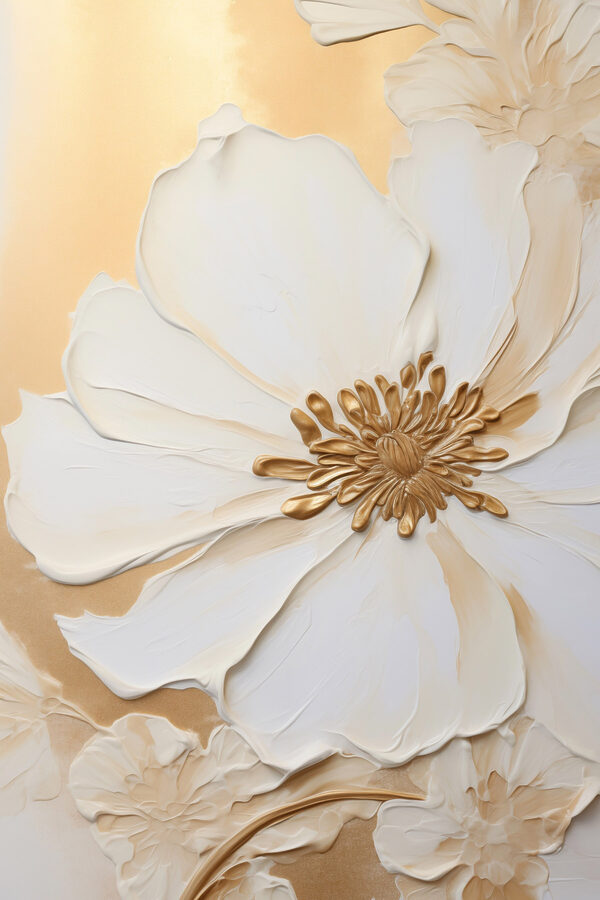 Floral elegance in soft colors