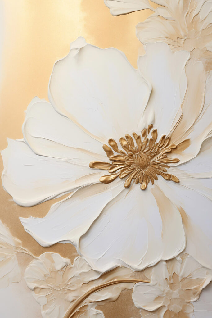 Floral elegance in soft colors