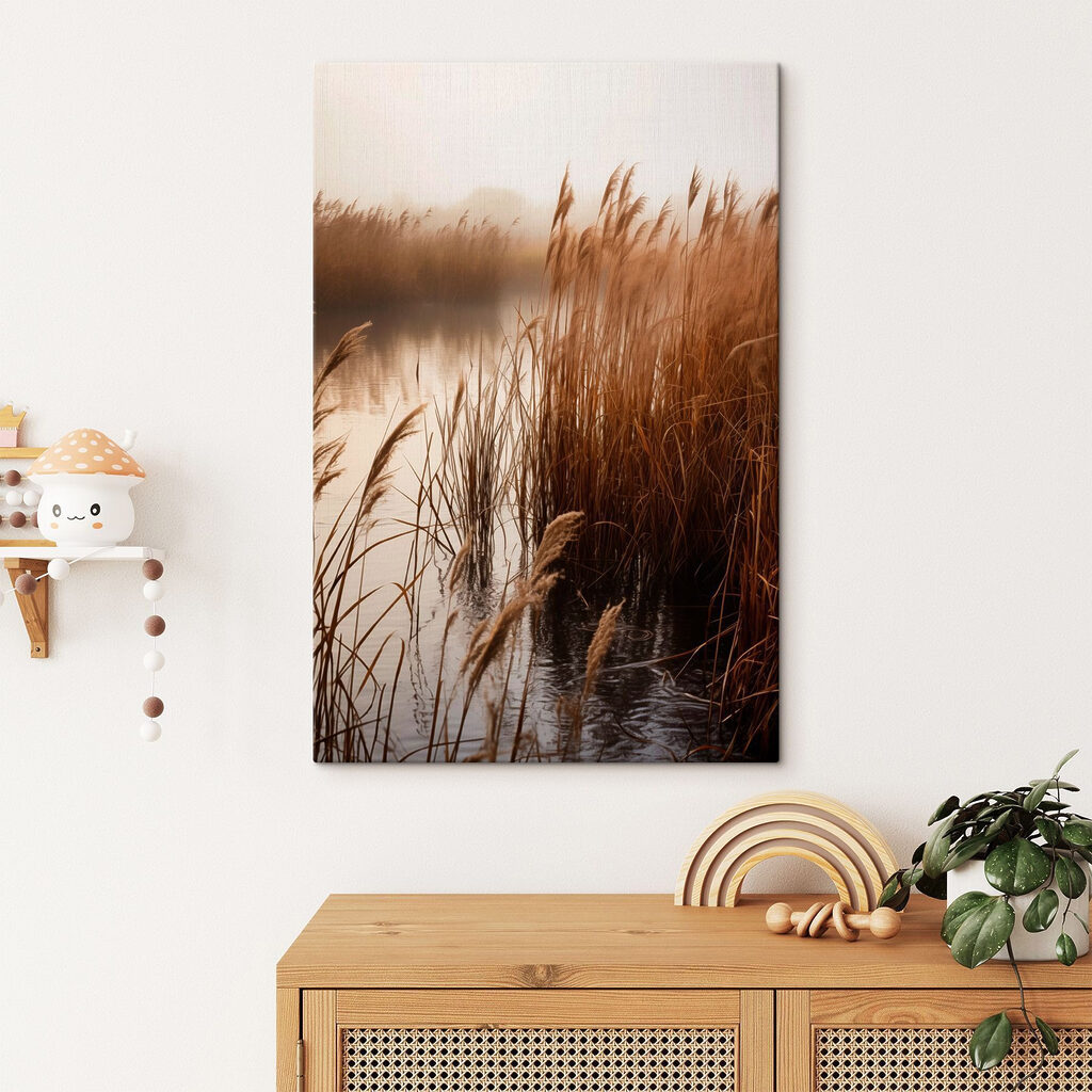 Reeds in the water Reeds in the water