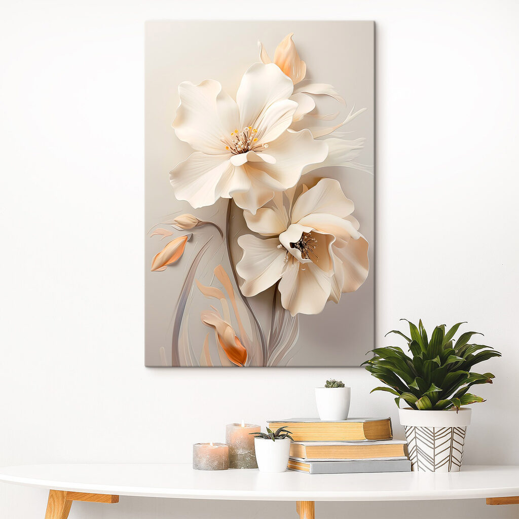 Delicate blooms in soft tones Delicate blooms in soft tones