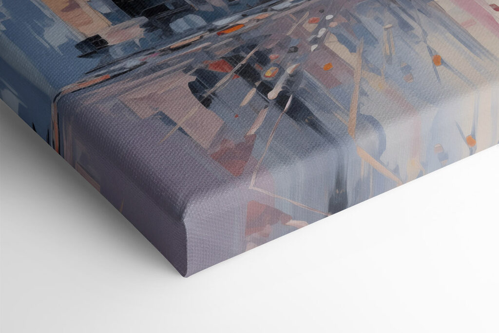 Painting of a city