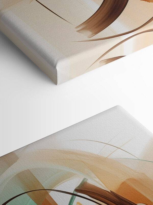 Dynamic swirls in earthy tones Dynamic swirls in earthy tones