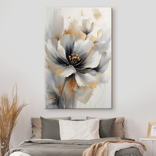 Dipinto raffigurante un fiore