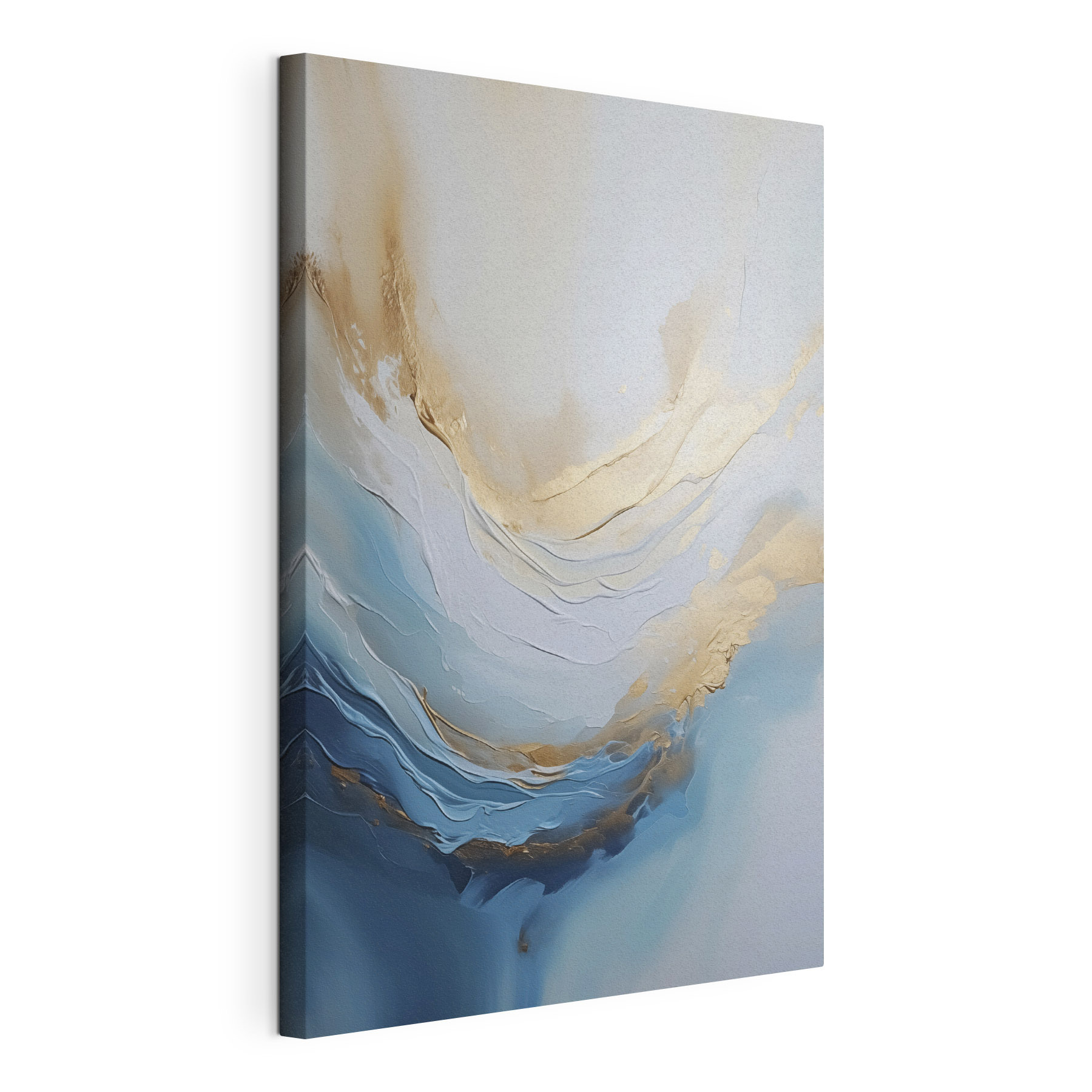 Serene waves in calming colors Serene waves in calming colors