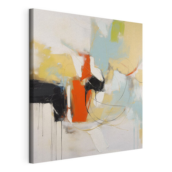 Quadri Quadri Dipinto di arte astratta dai colori vivaci (COD: s46922)