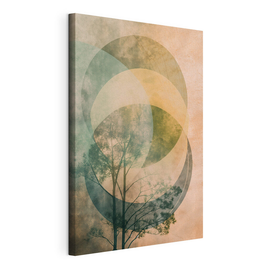 Tree with circles and a circle Tree with circles and a circle