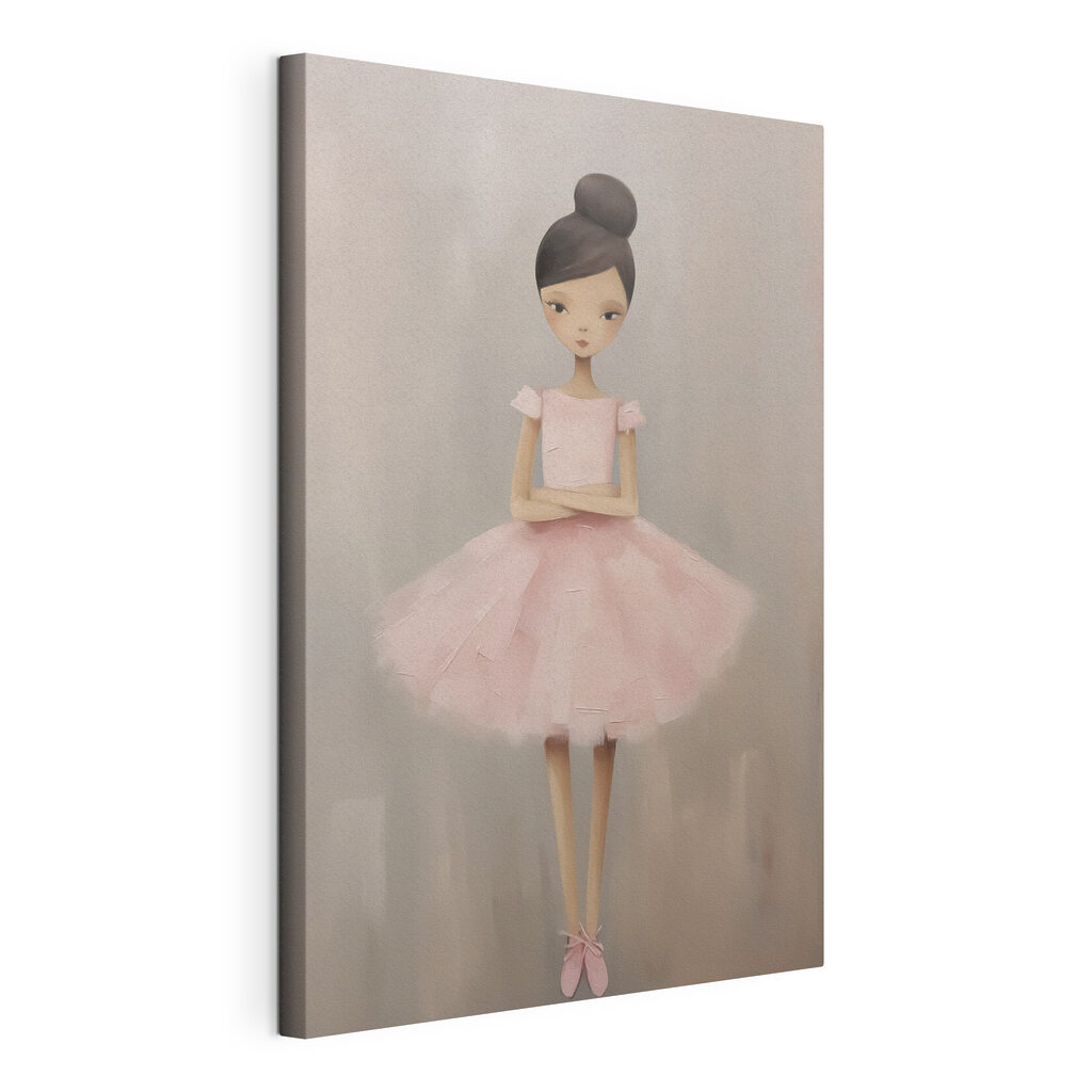 Girl in a pink dress Girl in a pink dress