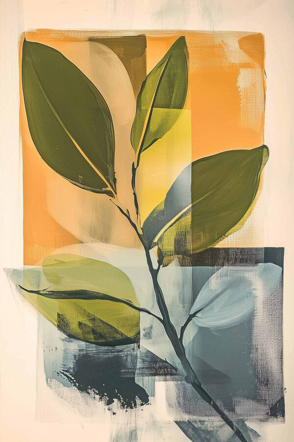 Painting of a plant Painting of a plant