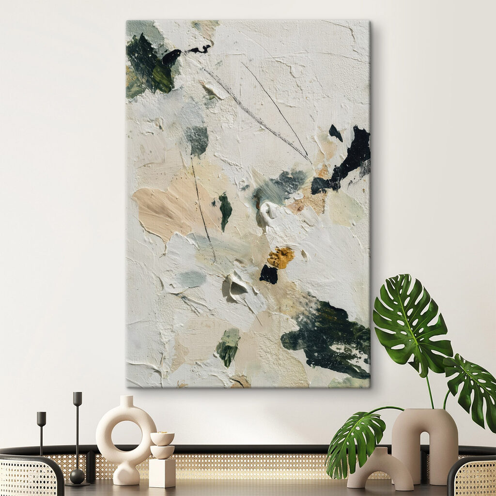 Abstract textures in soothing hues