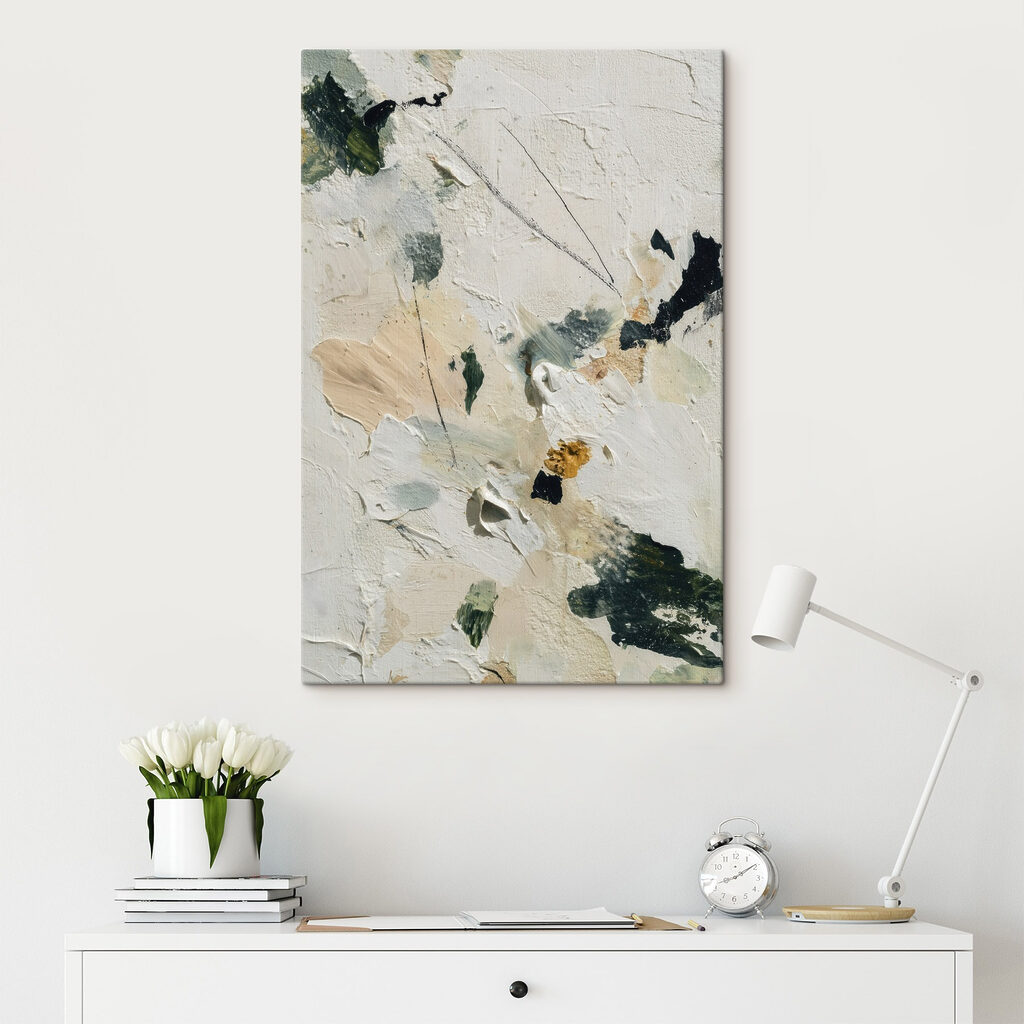 Abstract textures in soothing hues