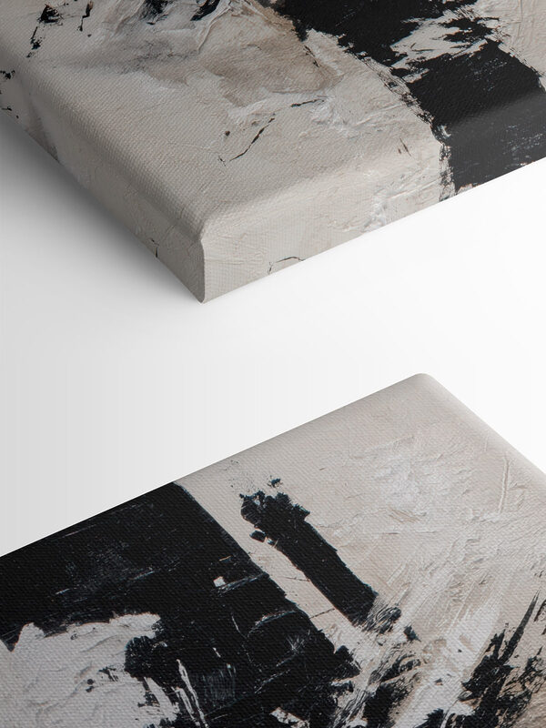 Black and white painting