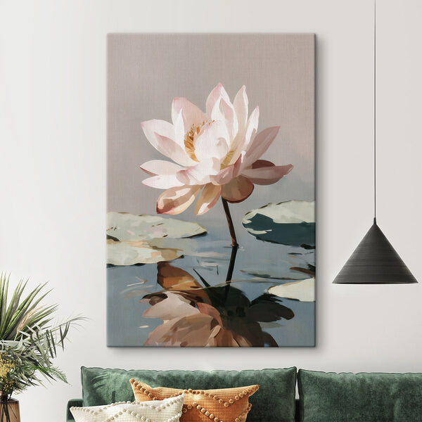 Flower in the water Flower in the water