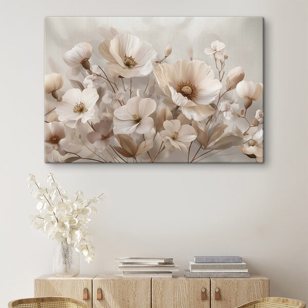 Quadri Mazzo di fiori bianchi (COD: s47645) Quadri Quadri Mazzo di fiori bianchi (COD: s47645)
