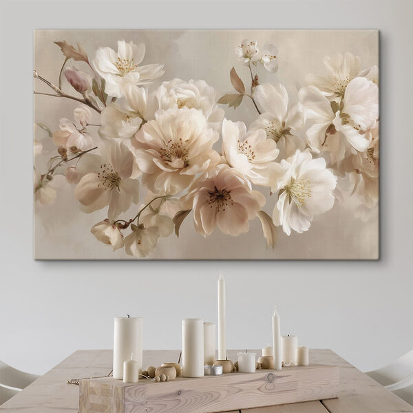 Quadri Mazzo di fiori bianchi