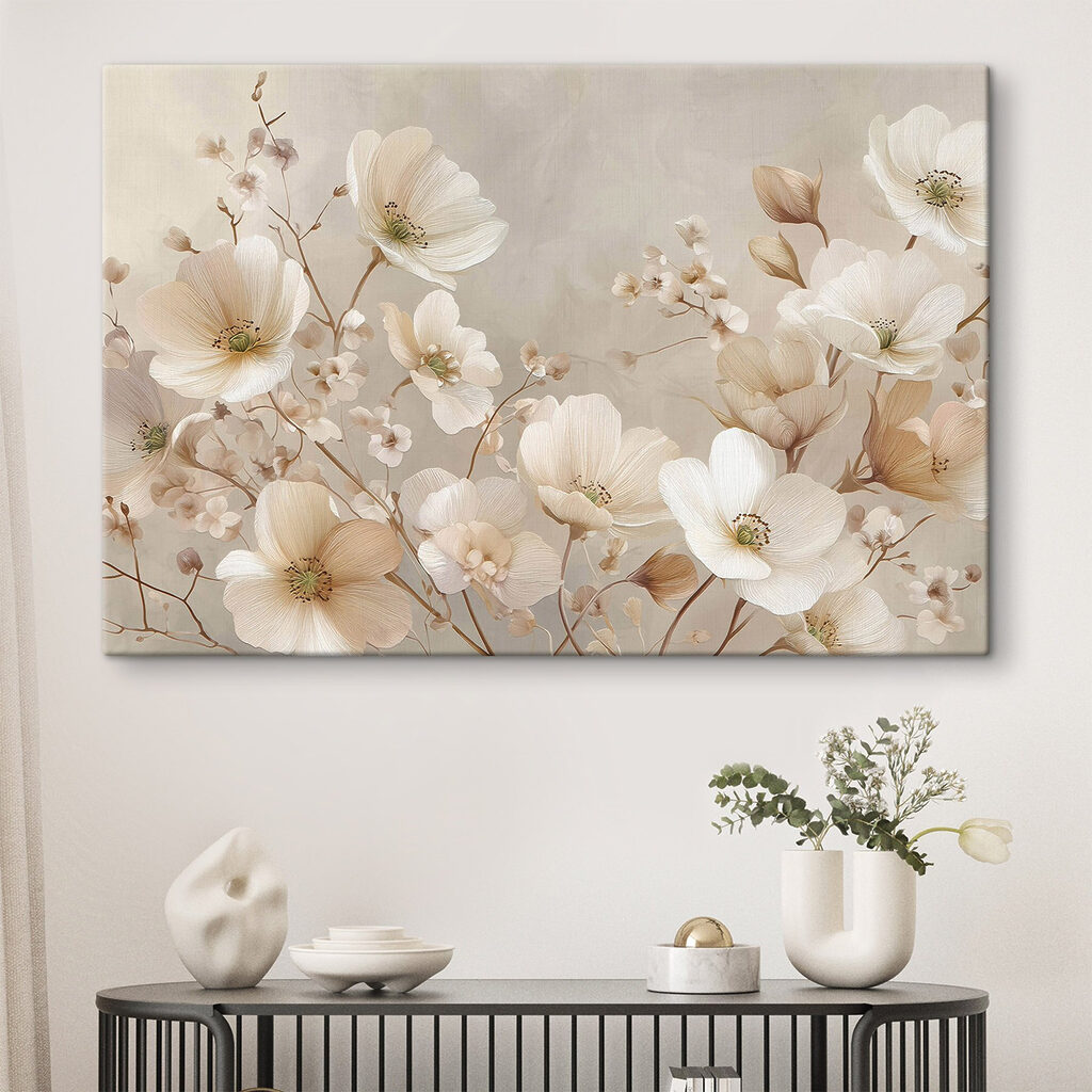 Delicate blooms in soft hues Delicate blooms in soft hues