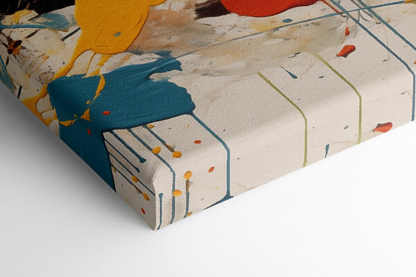 Vivaci tocchi di colore sulla tela