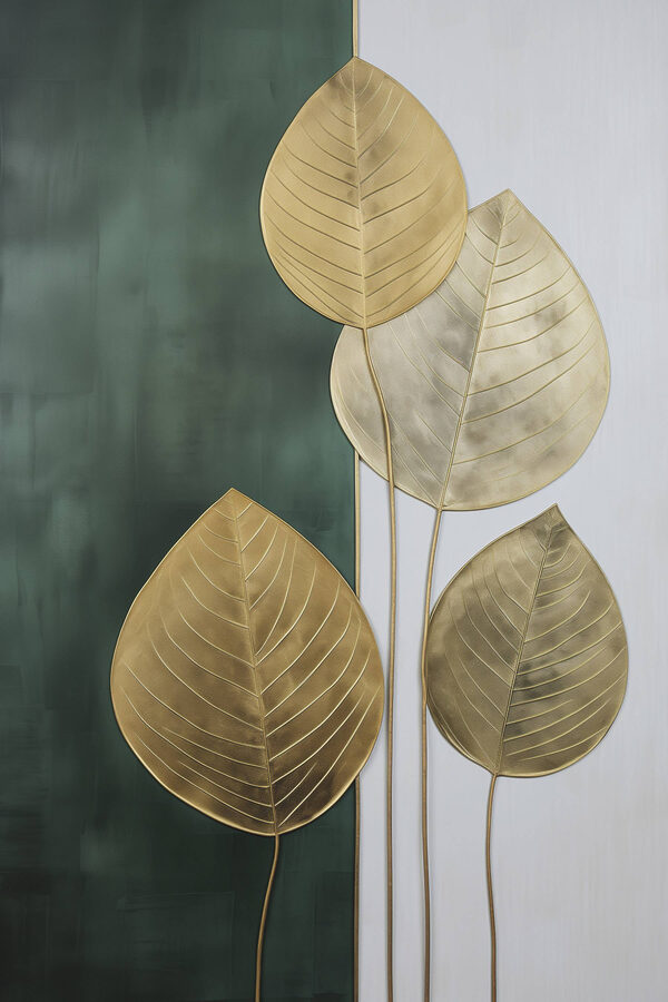 Elegant leaves in harmonious colors Elegant leaves in harmonious colors