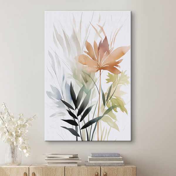 Quadri Dipinto di fiori e foglie (COD: s47726) Quadri Quadri Dipinto di fiori e foglie (COD: s47726)