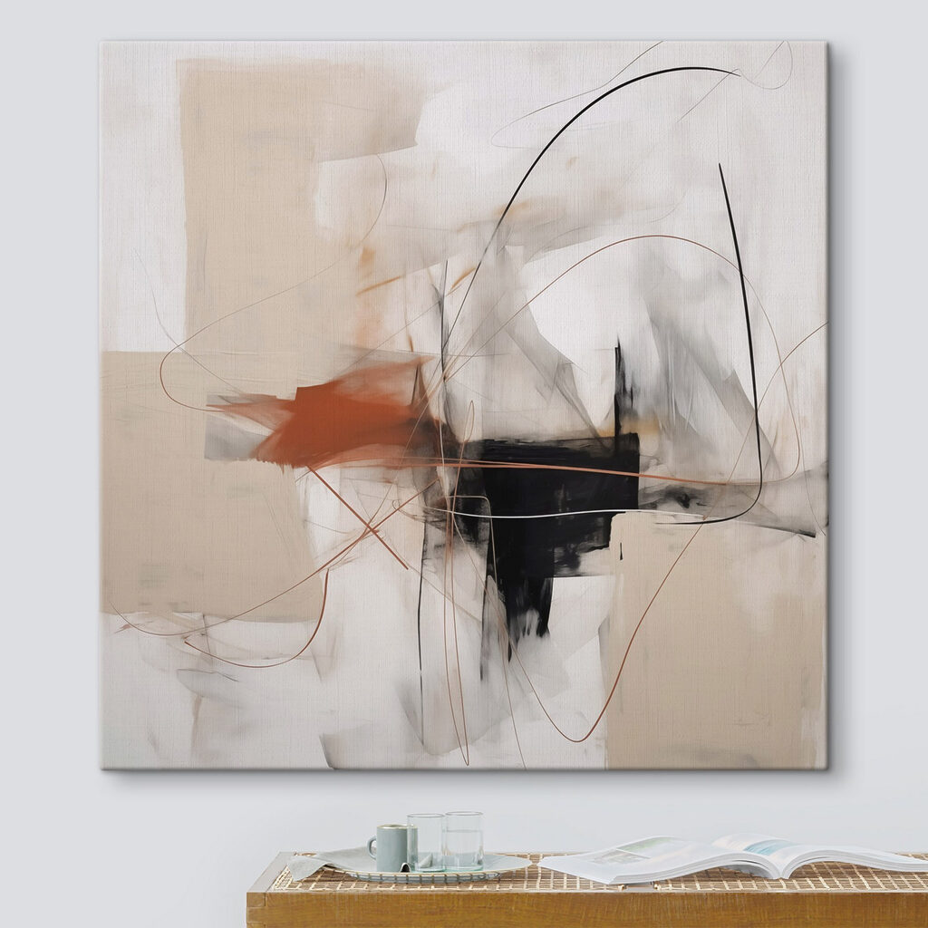 Painting of a white wall Painting of a white wall