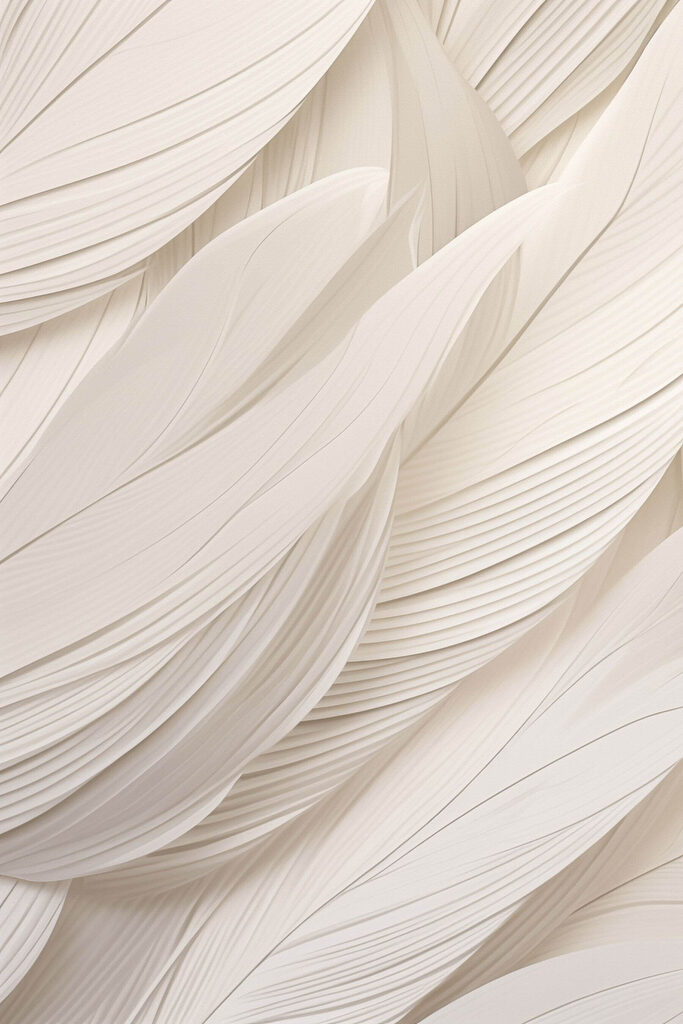 Soft curves, gentle texture, calm vibes