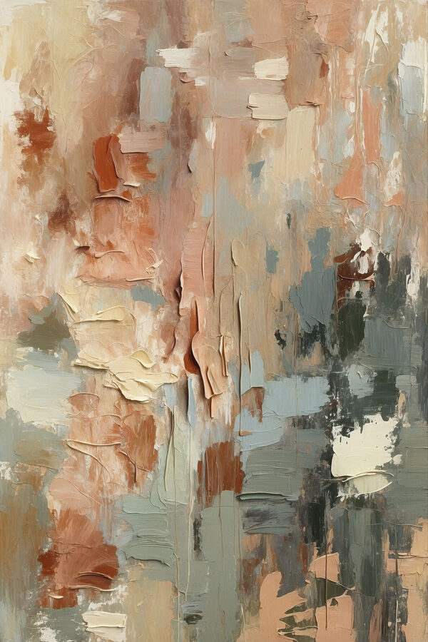 Abstract blend of soft hues Abstract blend of soft hues