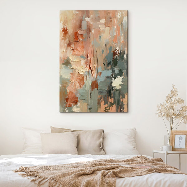 Abstract blend of soft hues Abstract blend of soft hues