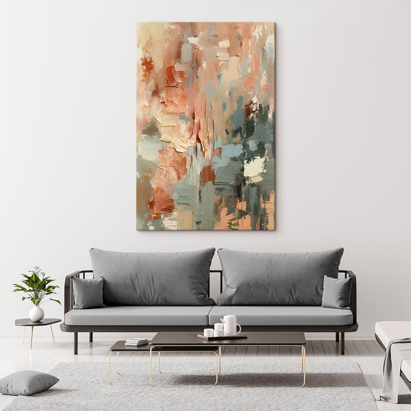 Abstract blend of soft hues Abstract blend of soft hues